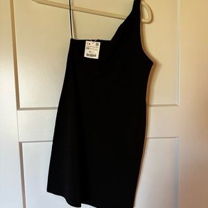 ZARA TRF collection; one shoulder strap LBD